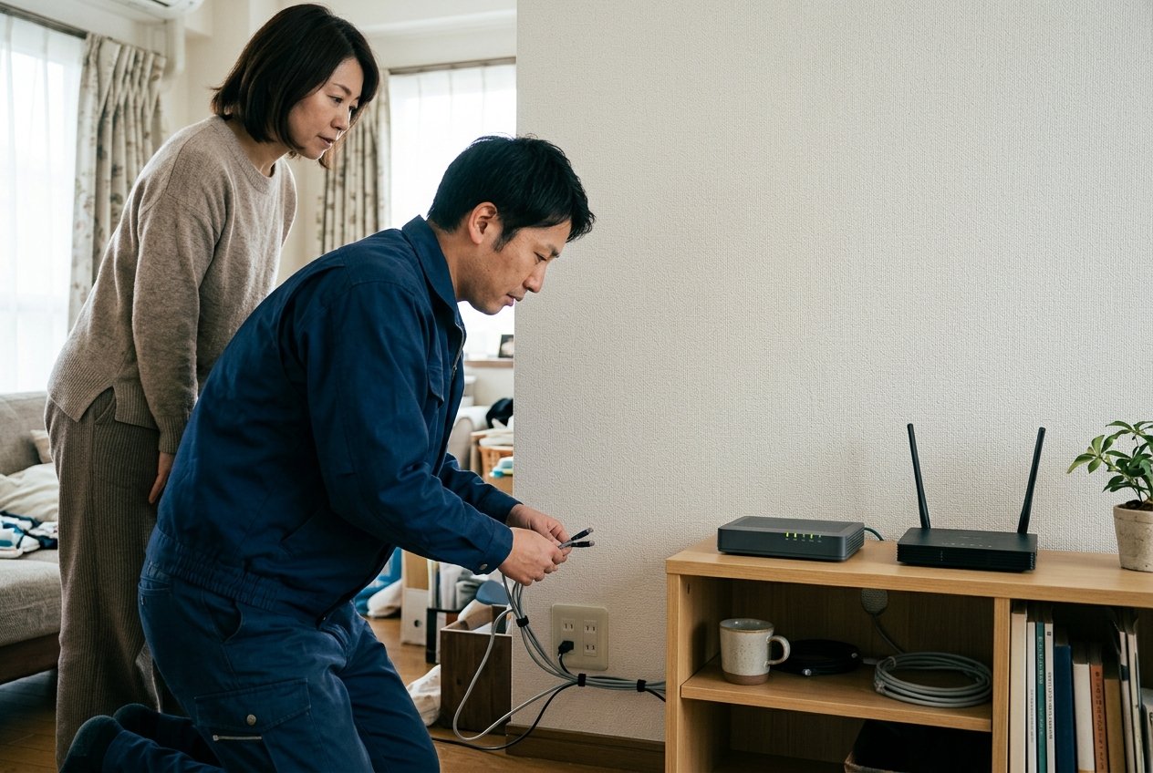 Home Internet in Japan: Fiber (Hikari), Home Routers, and Contract Setup