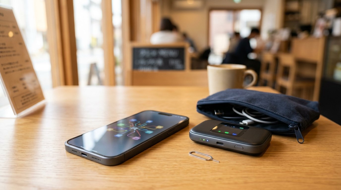 Japanese eSIM and Pocket Wi-Fi Decision Guide: Data Plans, Rental Routers, and Setup Options