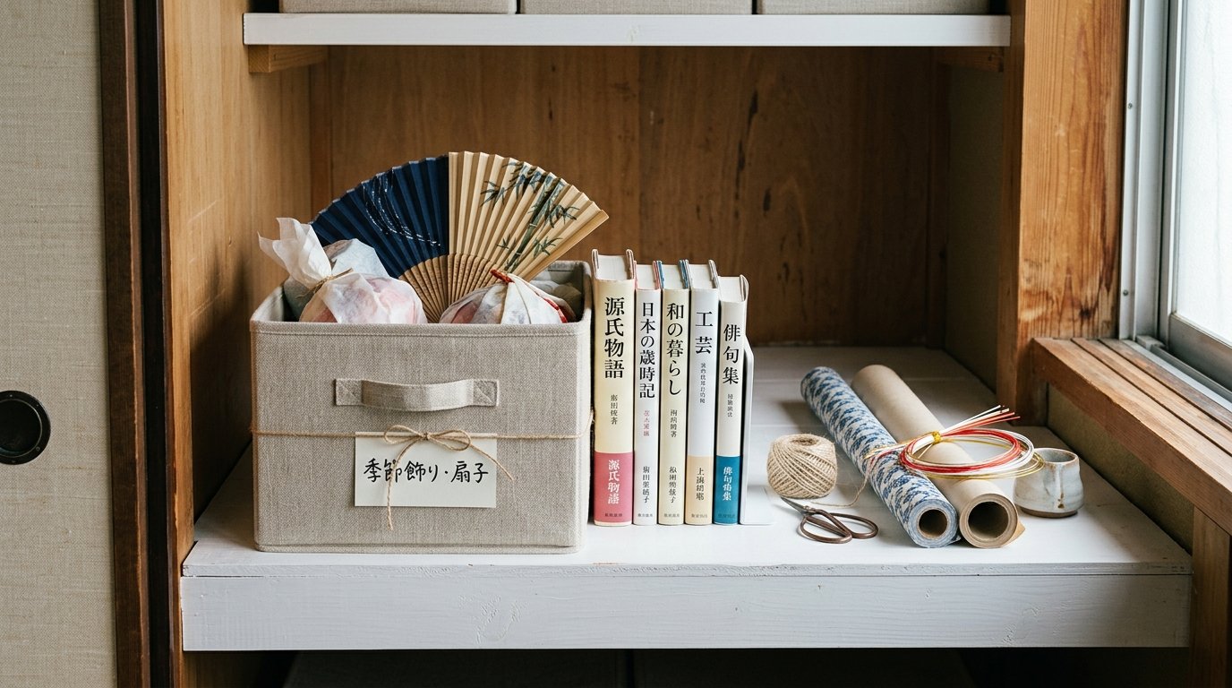 Japanese Seasonal Decoration Storage Guide: Fabric Bins and Moisture Control
